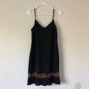 Vintage Black Strappy Dress